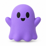 Ghost Squishy Fidget Toy – Soft Sensory Stress Reliever thumbnail 4
