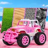 RC Car for Girls – Pink Jeep or Beetle Style, Wired Remote thumbnail 4
