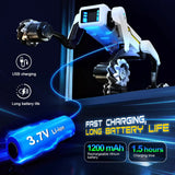 3-in-1 Robot Dog with Wheels Kit – Remote Control Stunts & Voice Control thumbnail 4
