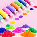 Sand Painting Kit - 12-Color Craft Set for Kids & Adults thumbnail 4