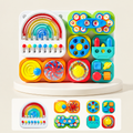 7-in-1 Interchangeable Sensory Busy Board for Toddlers