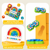 7-in-1 Interchangeable Sensory Busy Board for Toddlers thumbnail 5