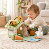 Soft Sensory Play House with Squeaker, Crinkle Paper & Mirror thumbnail 3