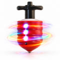 Light-Up Spinning Top Toy - LED Flashing Gyro with Sound