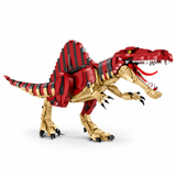 Spinosaurus & Giganotosaurus Dinosaur Building Block Set, 2000+ Pieces thumbnail 2