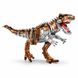 Spinosaurus & Giganotosaurus Dinosaur Building Block Set, 2000+ Pieces thumbnail 5