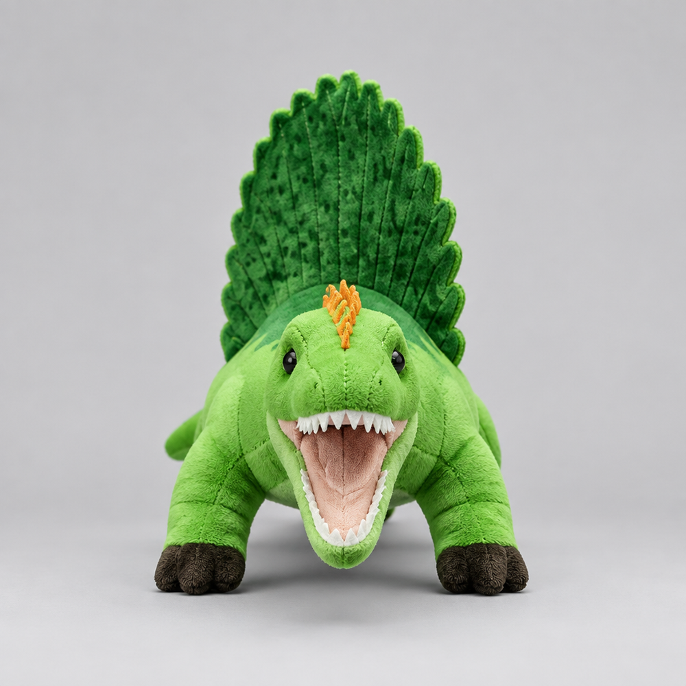 Realistic Spinosaurus Dinosaur Plush Toy - Soft Lifelike Stuffed Animal, 3+ Years