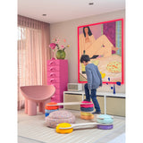 Rainbow Confetti Stacking Stones & Balance Board Set thumbnail 4