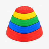 Stackable Kids Balance Stepping Stones Set miniatura 1