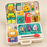 63-in-1 Suitcase Busy Board - Montessori Sensory Activity Toy thumbnail 5