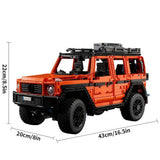 Off-Road Adventure SUV Building Block Set - 2891 Pieces thumbnail 2