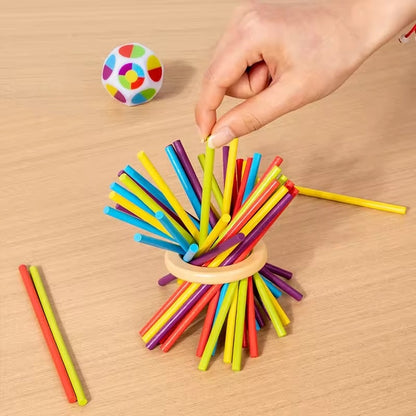 Montessori Wooden Stacking Tower Game