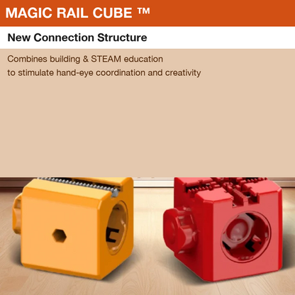 Magic Rail Cube — new connection structure