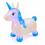Glitter Unicorn Bounce Hopper - Inflatable Toy for Kids thumbnail 1