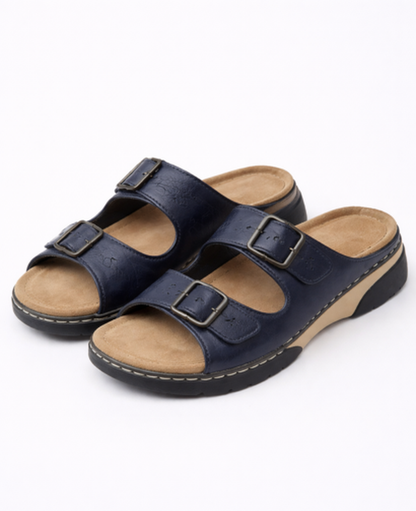 Wedge Sandals Women – Double Adjustable Strap & Lifted Sole, Patio Season to Vacation Elegant