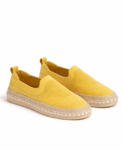 Espadrille Slip-On Sandals Women – Breathable Mesh & Lightweight Flat, Casual Summer Everyday