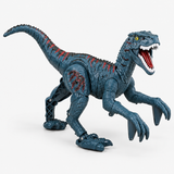 RC Velociraptor Dinosaurus Speelgoed, 8-kanaals Afstandsbediening, Loopt & Brult miniatuur 3