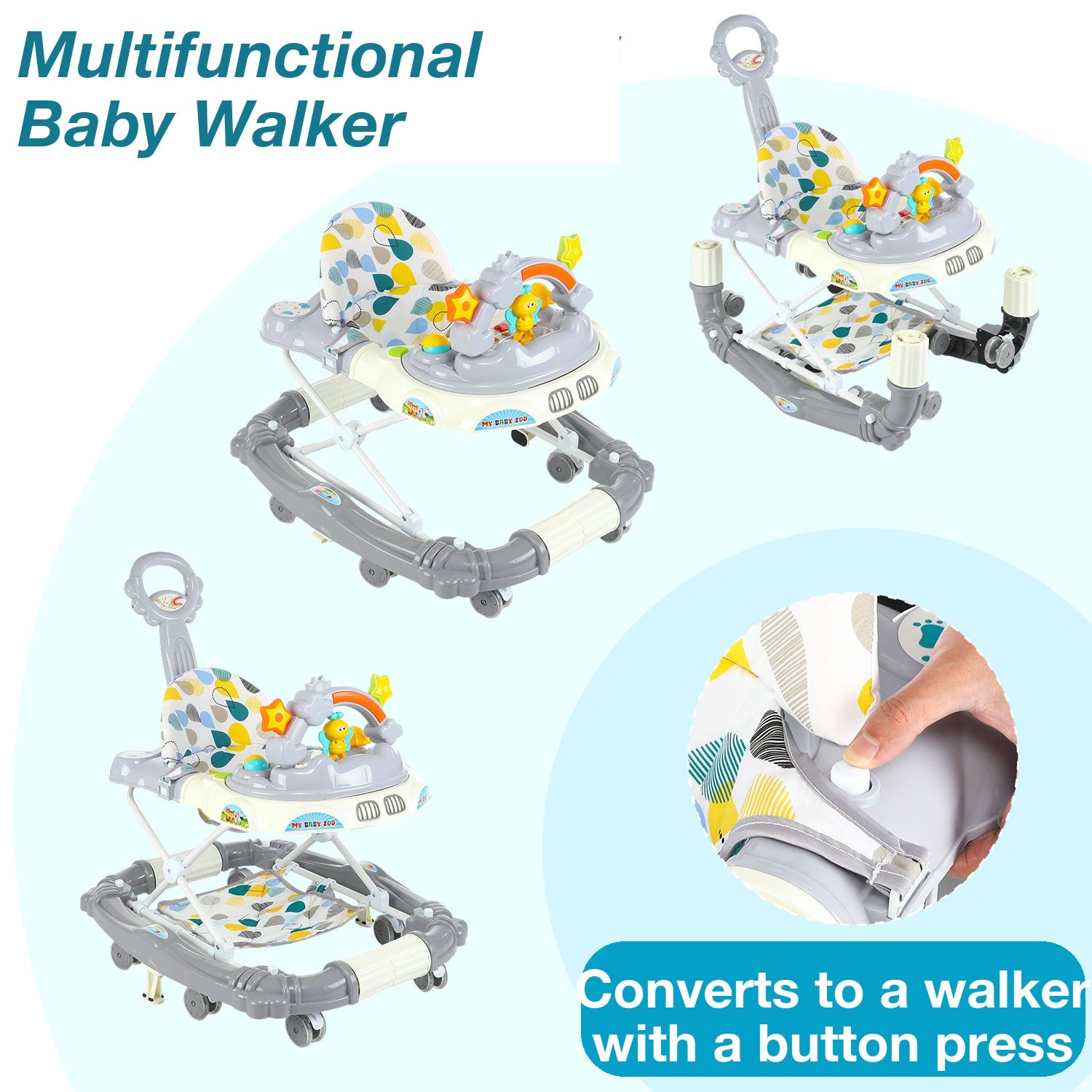 Baby Walker - multifunctional modes