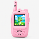 Kids Video Walkie Talkies with HD Screen, Dinosaur Design thumbnail 2