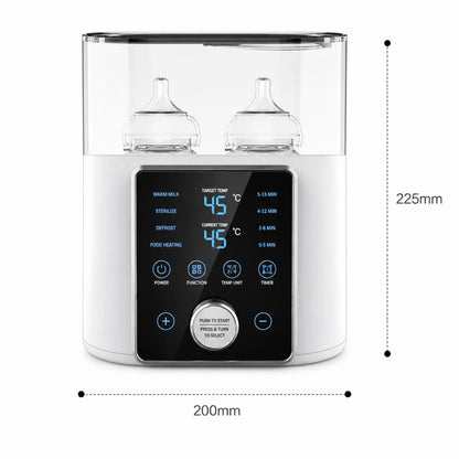 Baby bottle warmer dimensions 200x225mm
