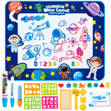 Water Drawing Mat for Kids, Large Space-Themed Mess-Free Doodle Toy thumbnail 3