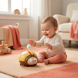 Ladybug Baby Swing Ball | Hanging Sensory Play Toy thumbnail 2