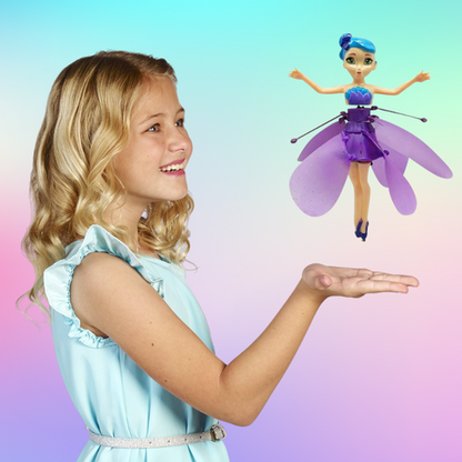 Flying fairy princess toy Purple