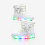 Kids Light-Up Winter Snow Boots, Fleece-Lined & Non-Slip thumbnail 3