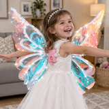 Light-Up Fairy Wings Costume Accessory thumbnail 1
